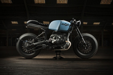 BMW Custom by motorcycle photographer