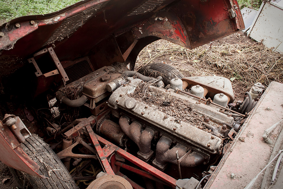 Jaguar Abandonado