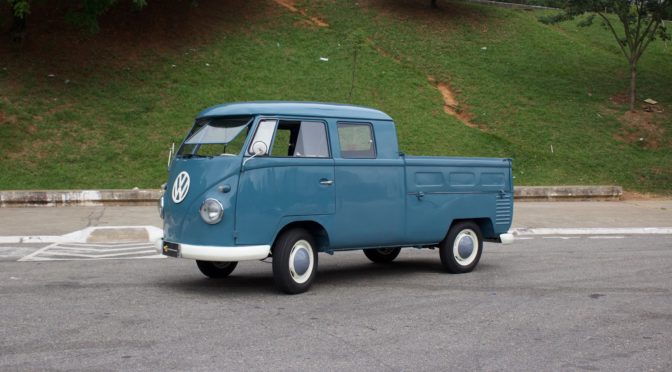 1962 VW kombi Alemã cabine dupla