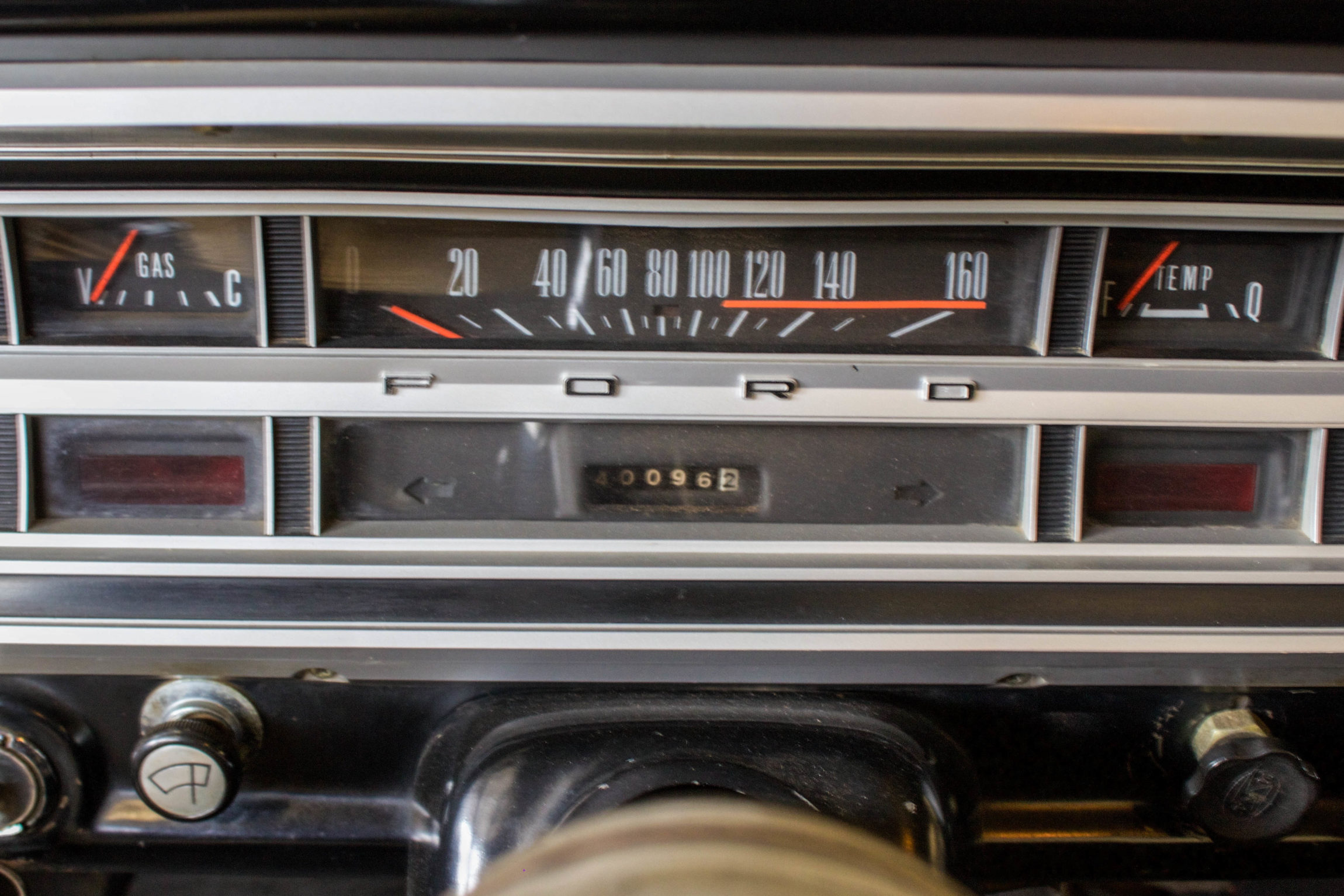 1980 Ford F-100 painel de instrumentos