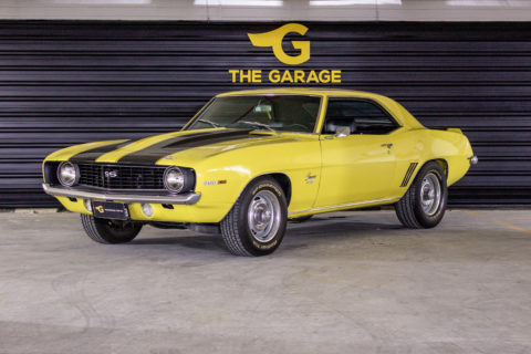 1969 Chevrolet Camaro SS a venda na the garage loja de carros antigos