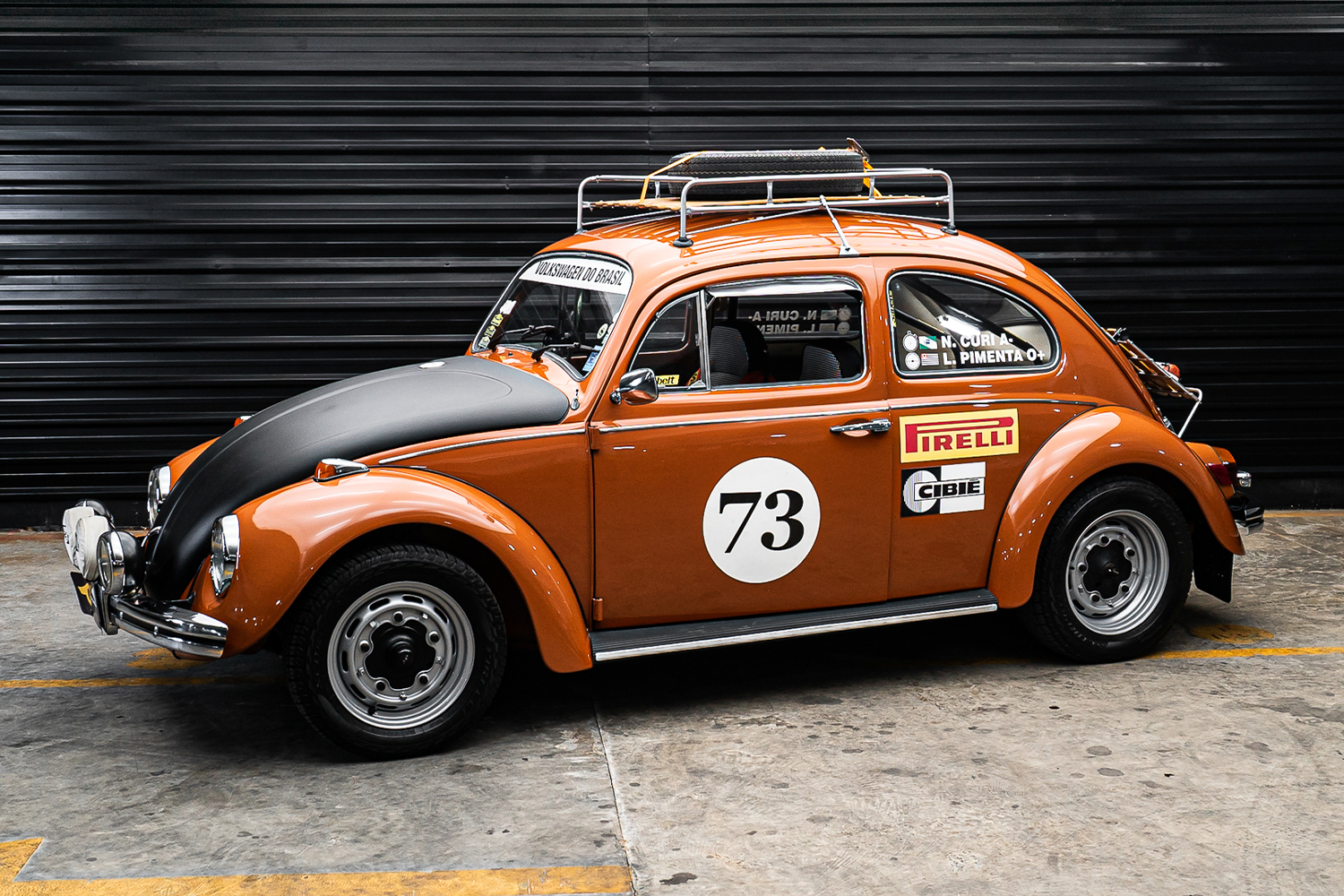 Fusca Tributo ao VW Beetle 1302 Rallye Monte Carlo