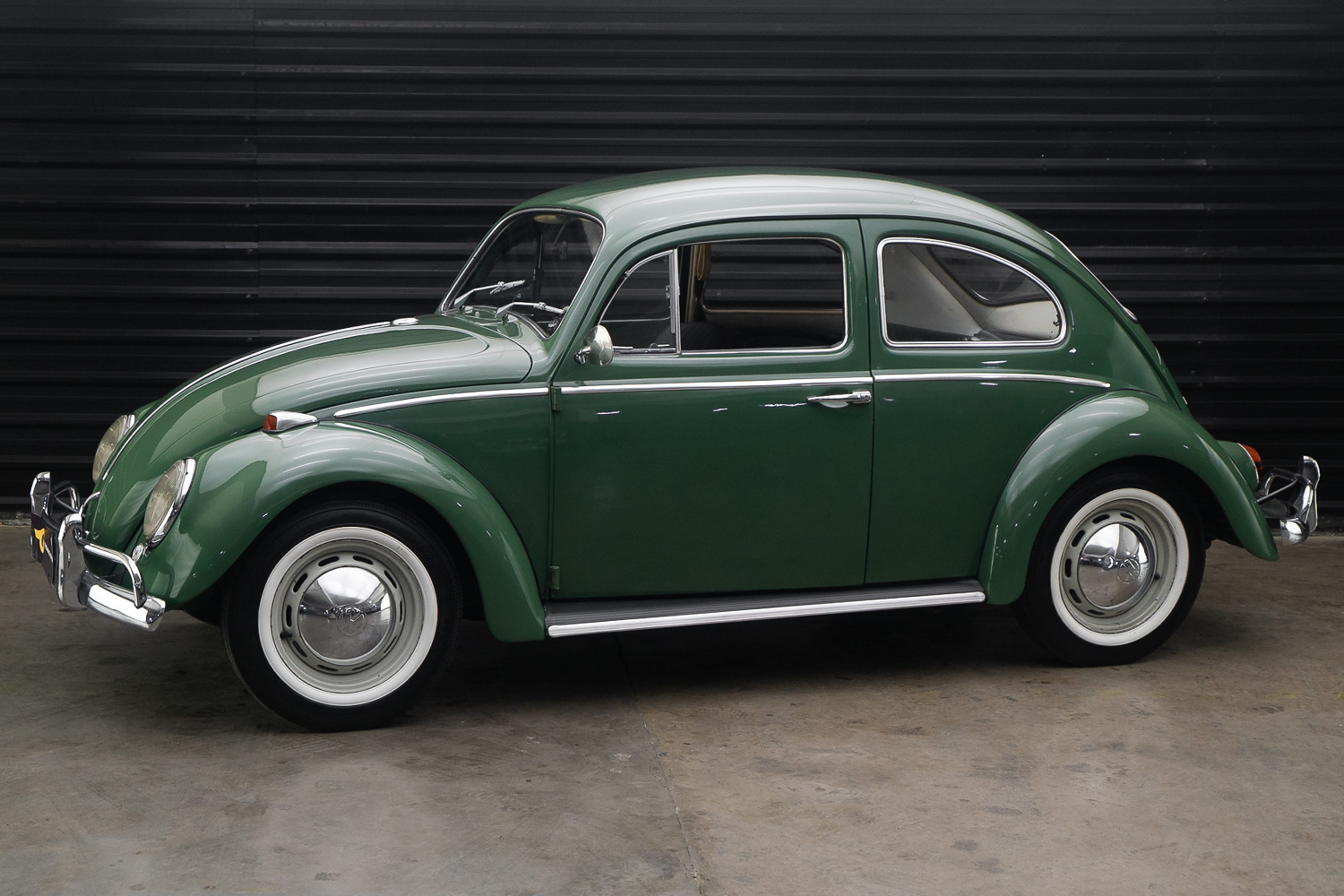 Volkswagen Fusca verde todo original de fábrica