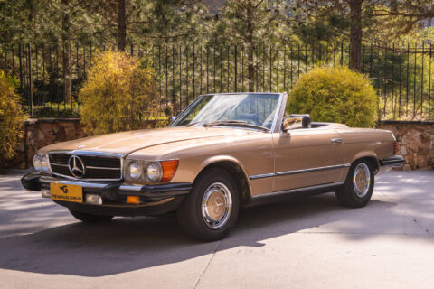 1981 Mercedes 380SL a venda the garage