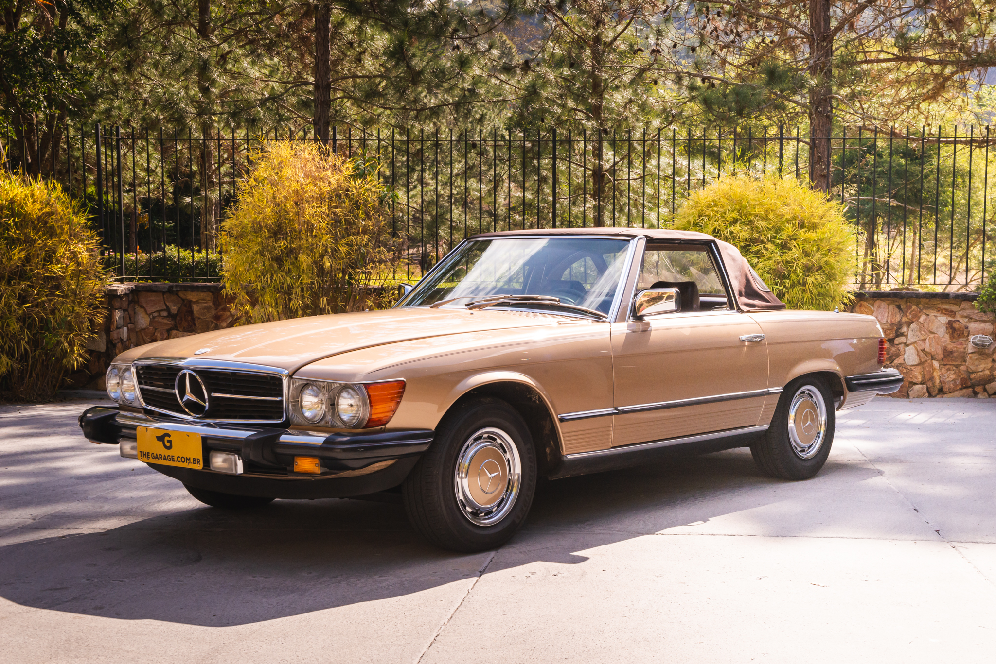 1981 Mercedes 380SL a venda the garage