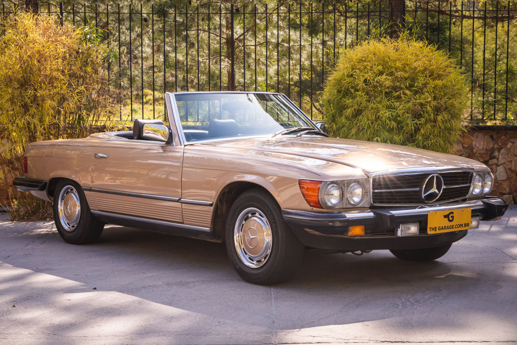 1981 Mercedes 380SL a venda the garage