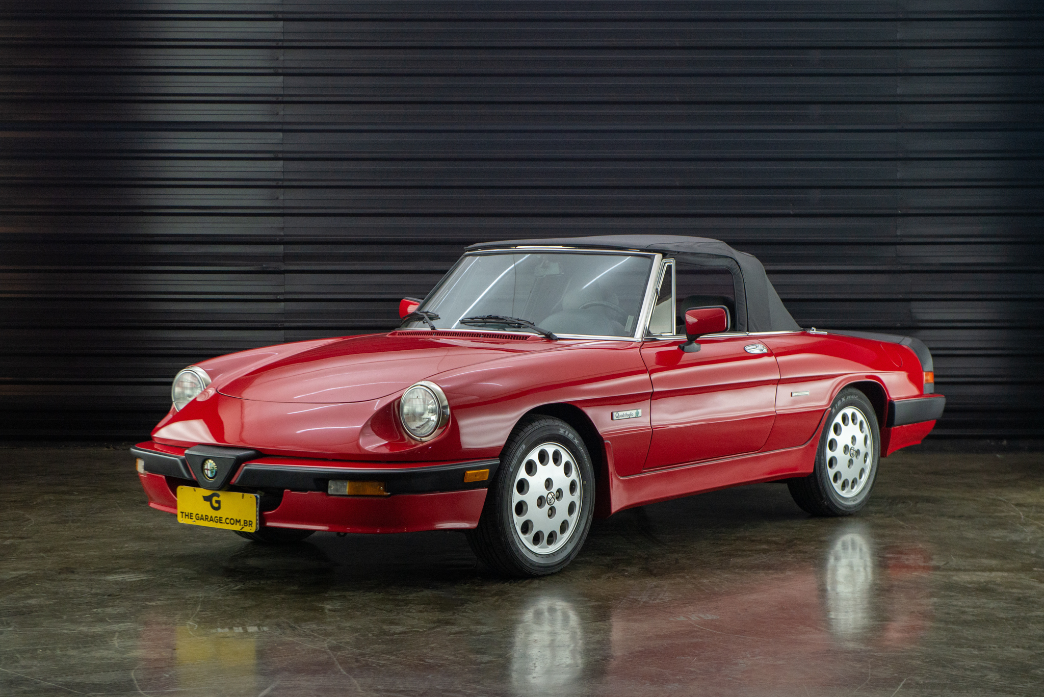 1988 alfa romeo spider quadrifoglio a venda the garage