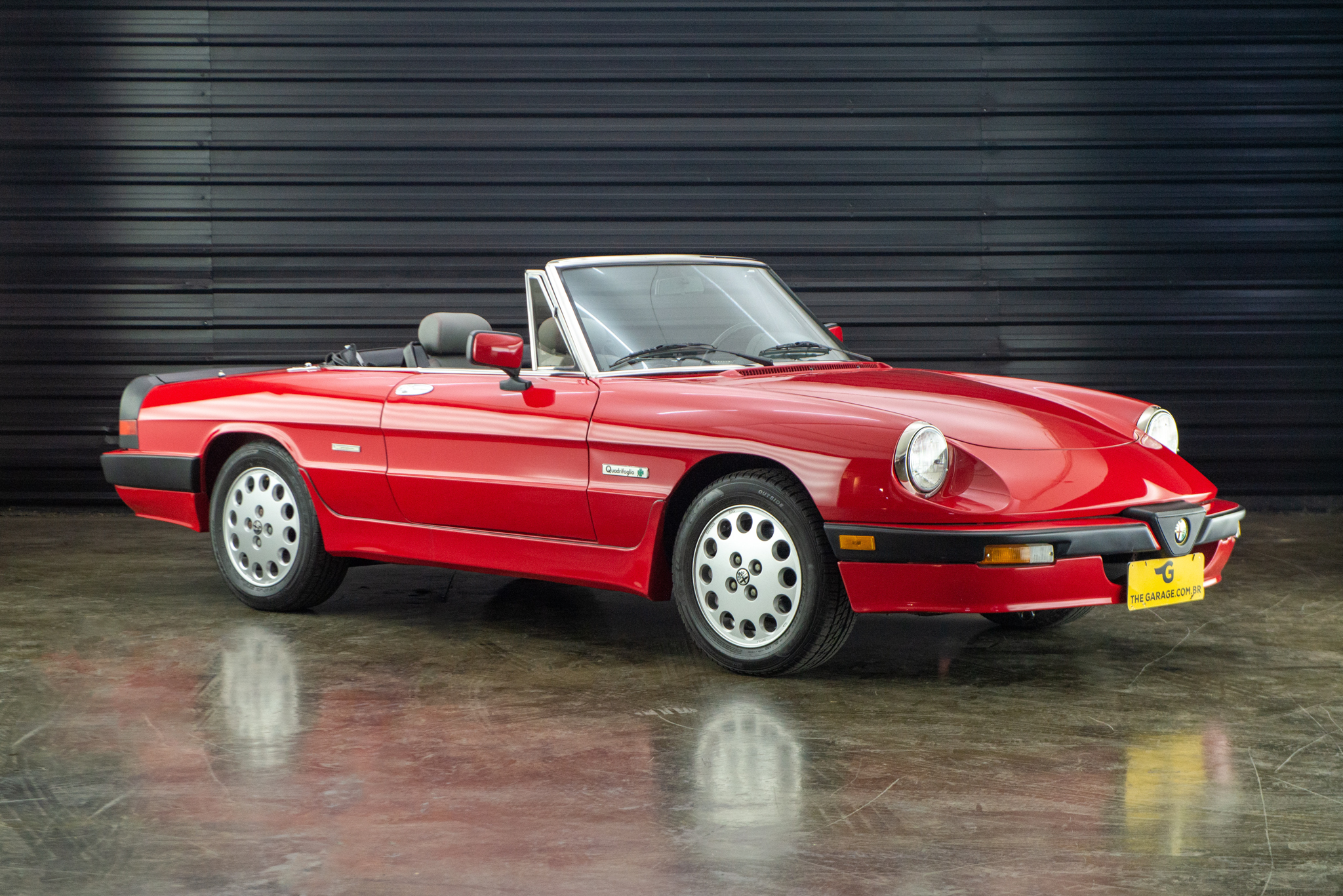 1988 alfa romeo spider quadrifoglio a venda the garage