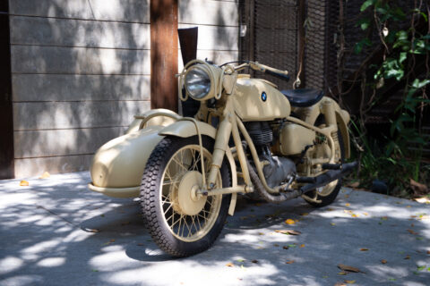 1955 BMW Sidecar a venda the garage