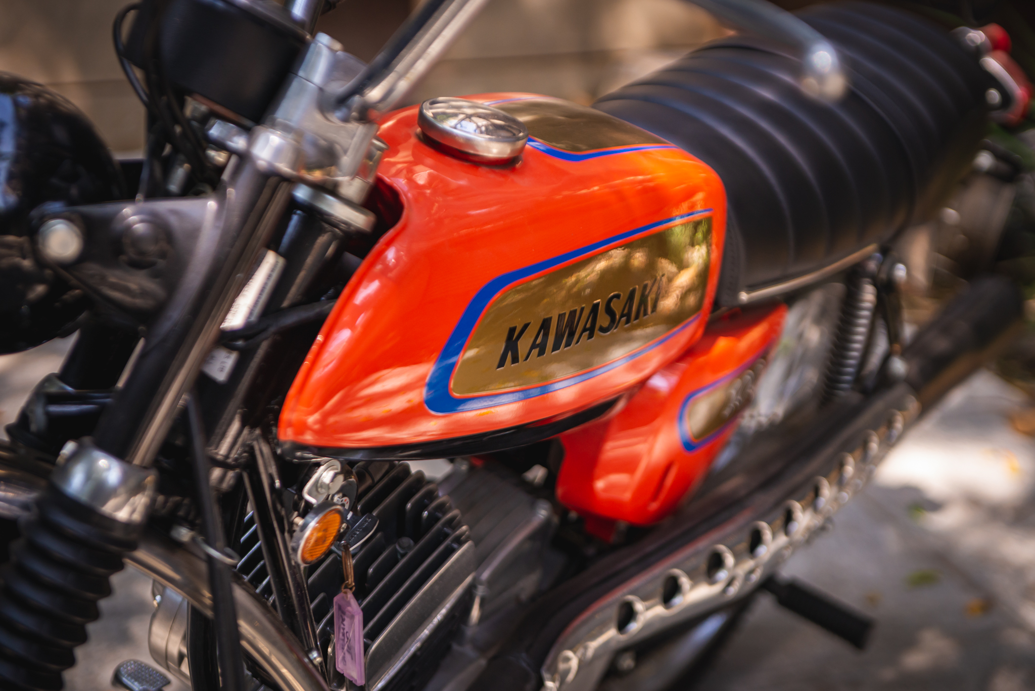 1971 Kawasaki 100 a venda the garage