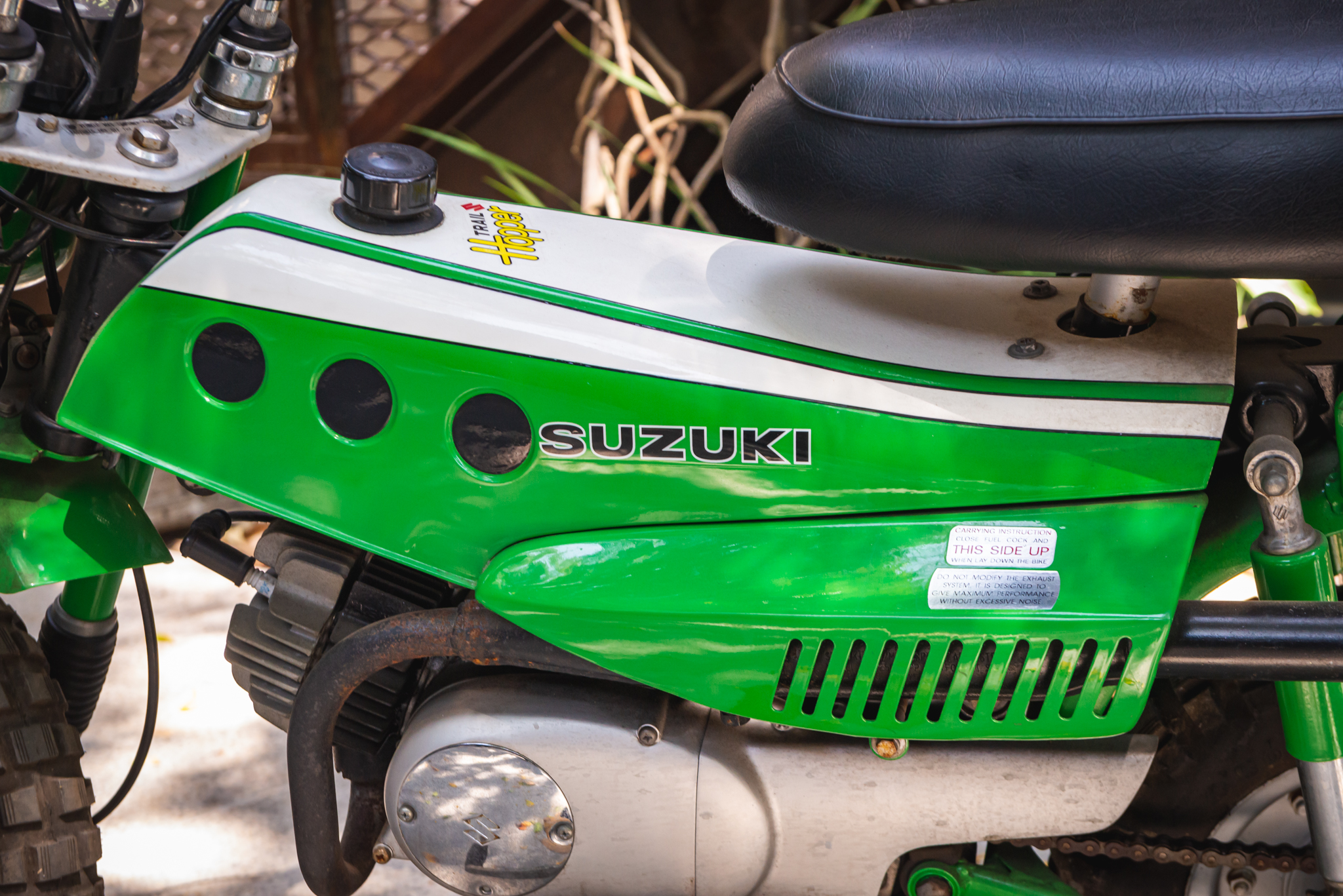 1973 suzuki trail hopper MT50 a venda the garage