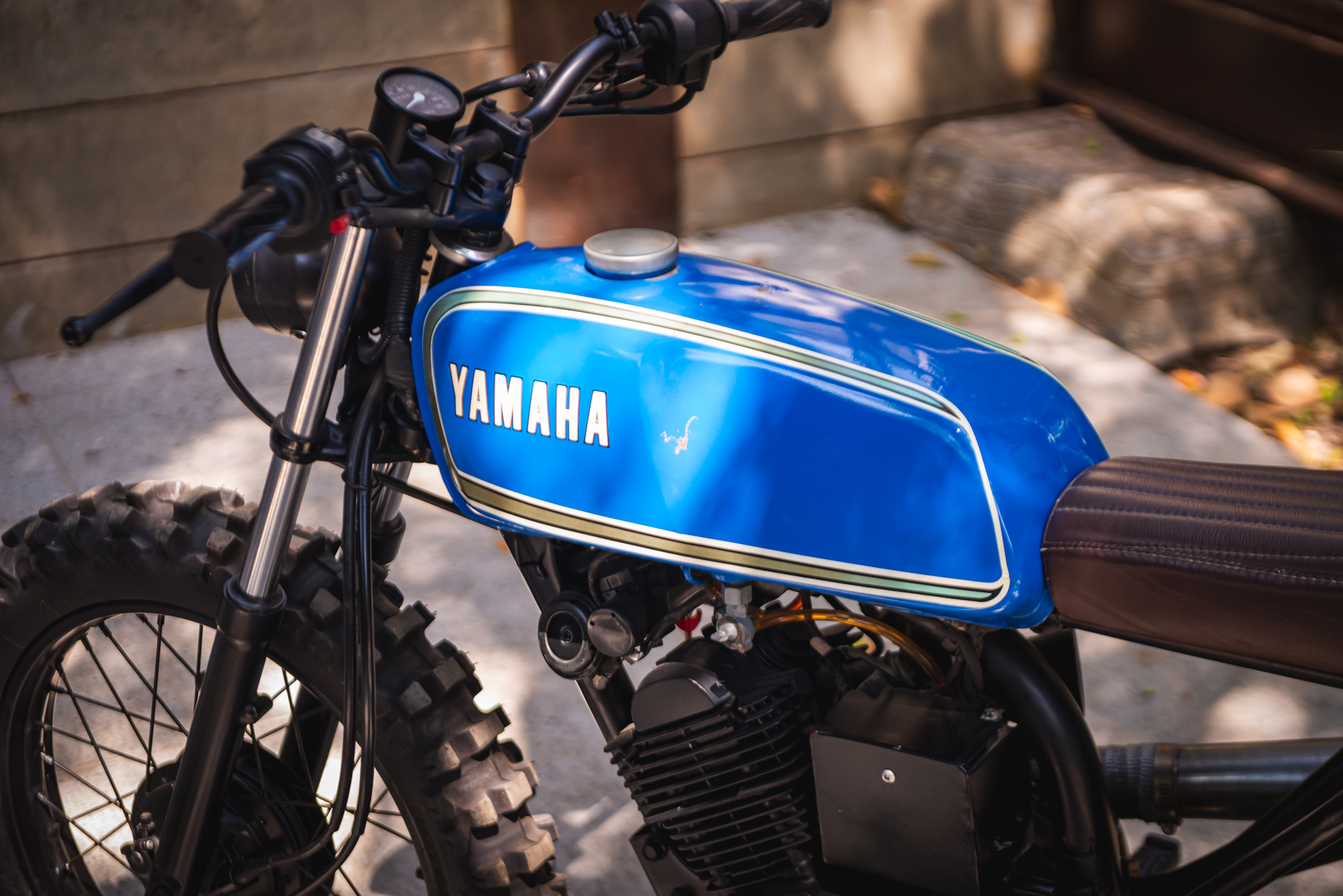 2015 Yamaha 125 Johnnie Wash Custom a venda the garage