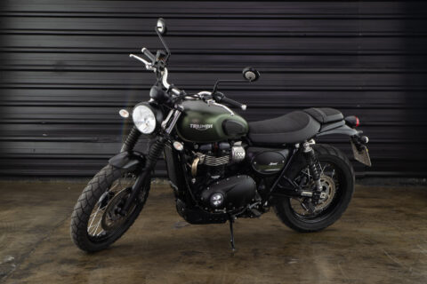 2018 triumph street scramblera venda the garage