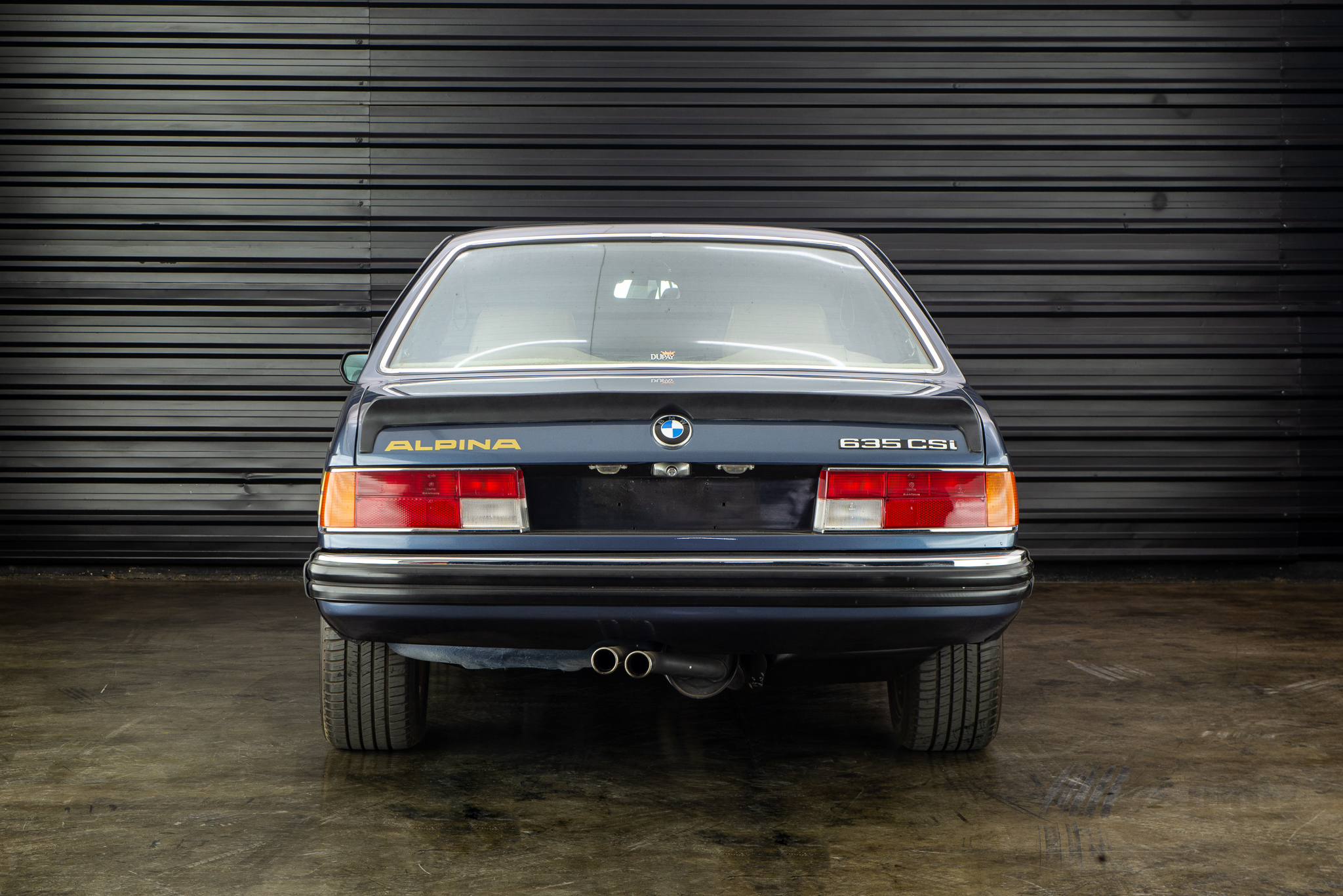 1981 BMW 635CSI coupe tributo Alpina - E24 a venda for sale the garage