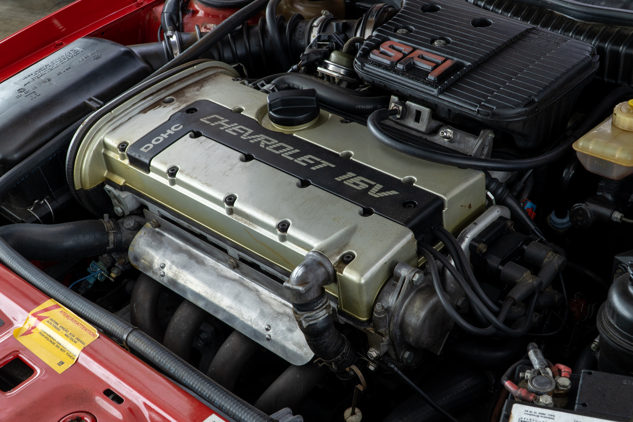 1995 Chev Calibra Vermelho a venda the garage