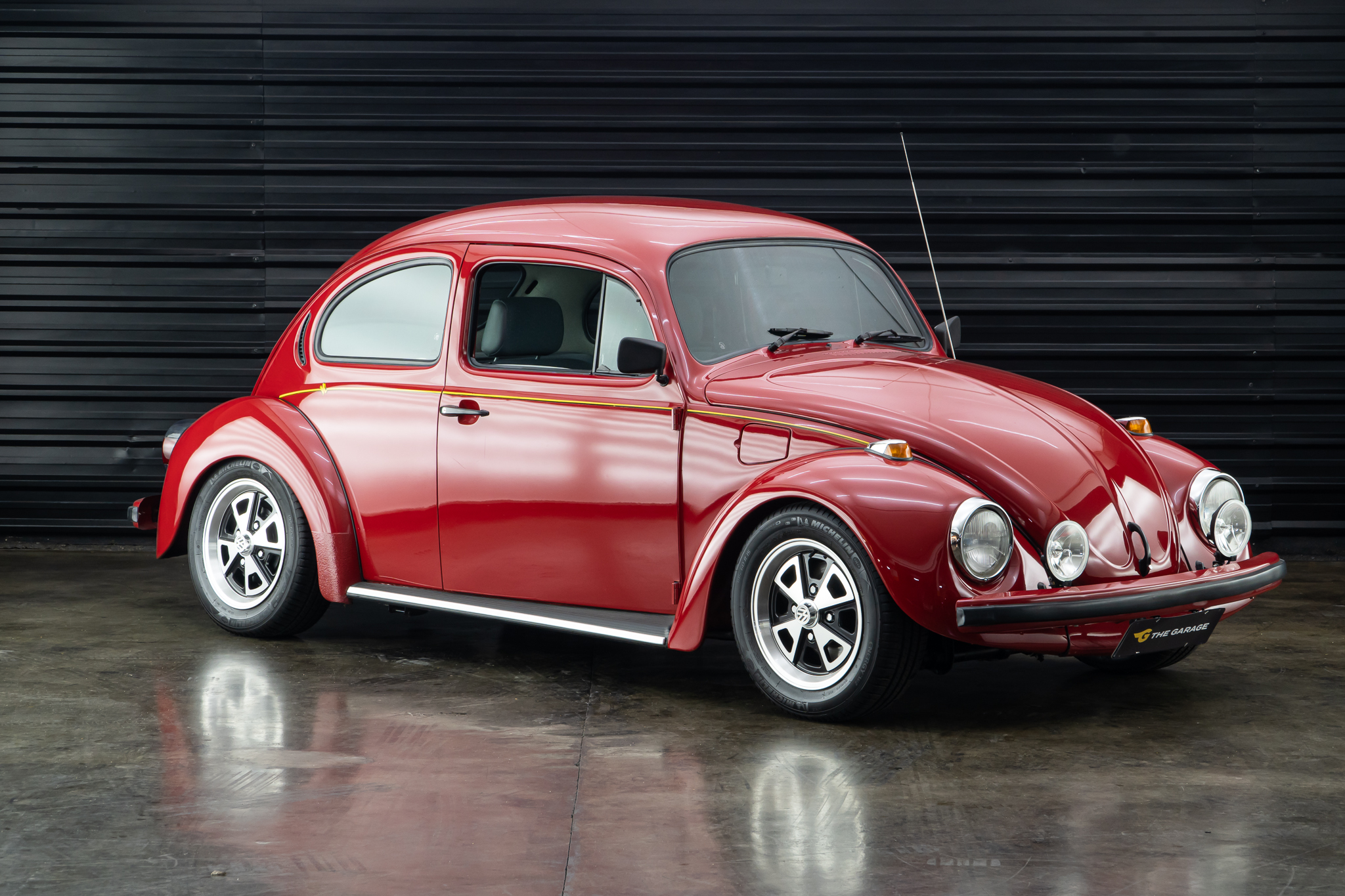 1995 VW Fusca 1600 vermelho a venda the garage