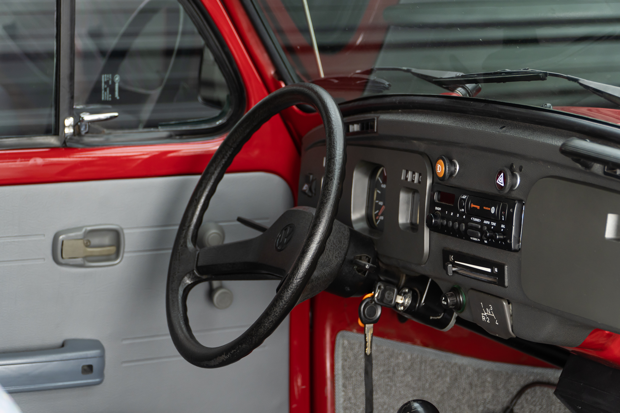 1995 VW Fusca 1600 vermelho a venda the garage