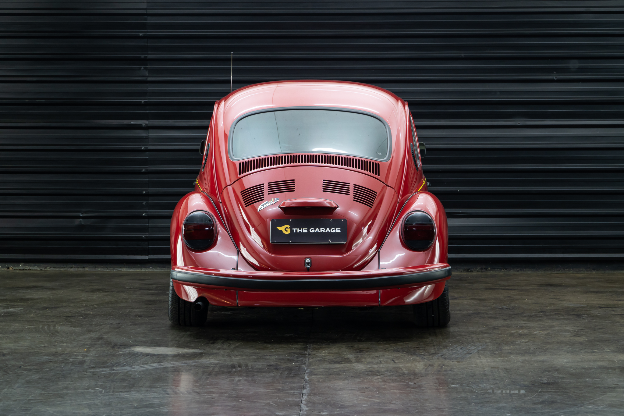 1995 VW Fusca 1600 vermelho a venda the garage