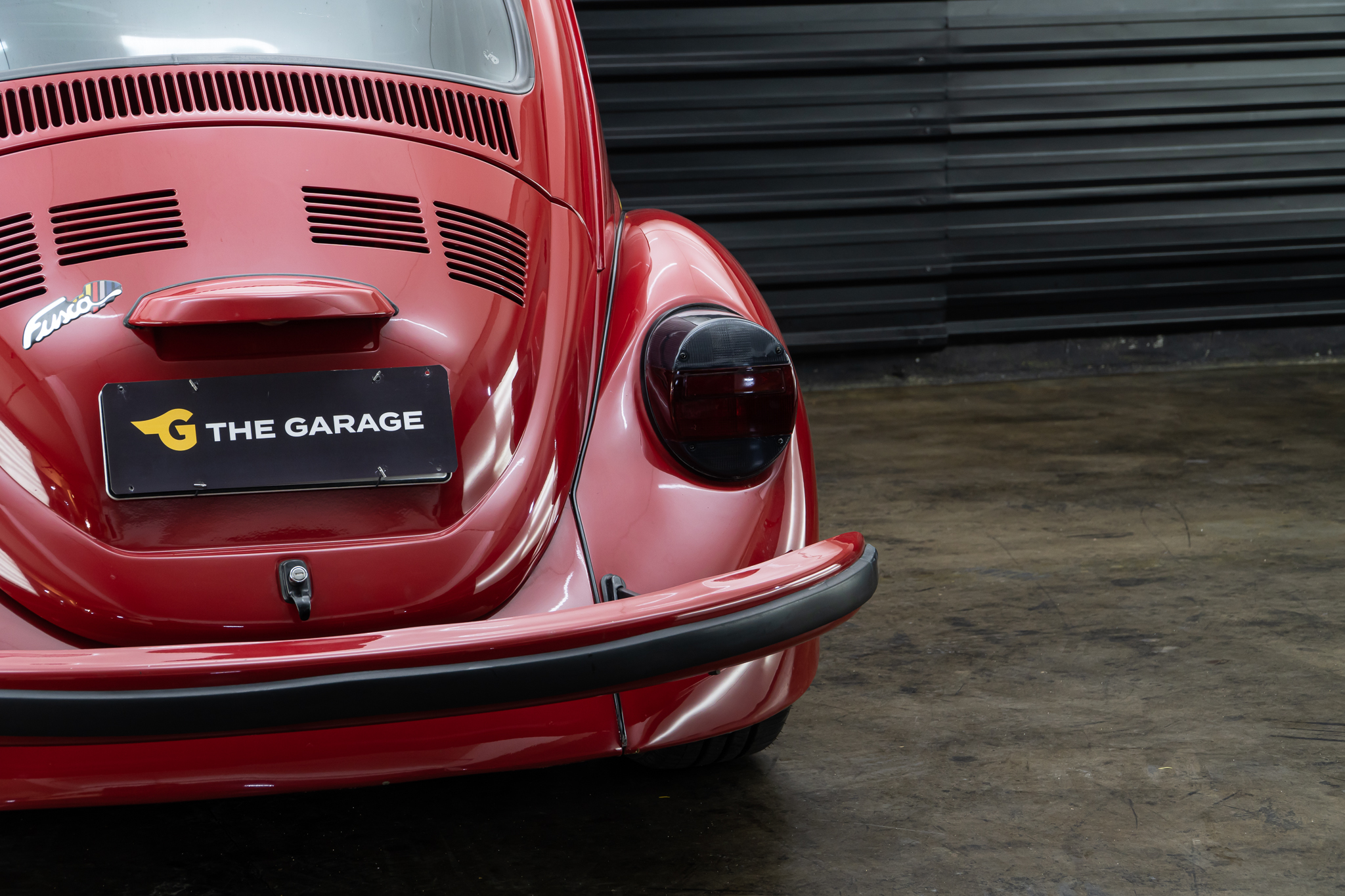 1995 VW Fusca 1600 vermelho a venda the garage