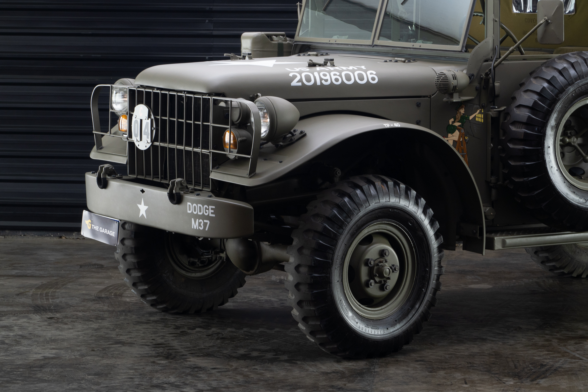 1962 Dodge M37 4X4 a venda the garage for sale