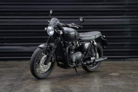 2020 Triumph Bonneville T120 Ace Café a venda the garage for sale