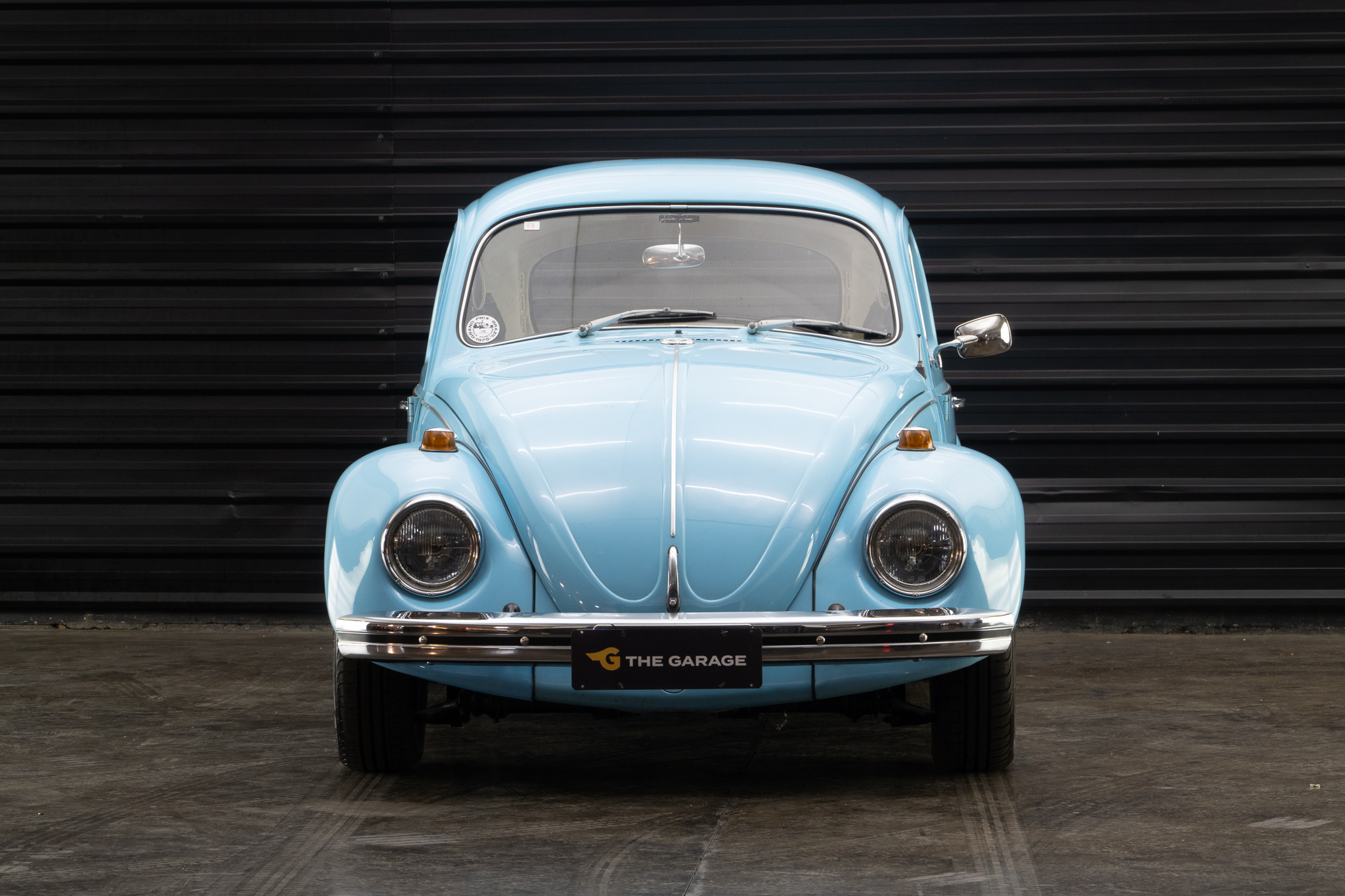 1974 Volkswagen Fusca 1500 azul a venda for sale the garage