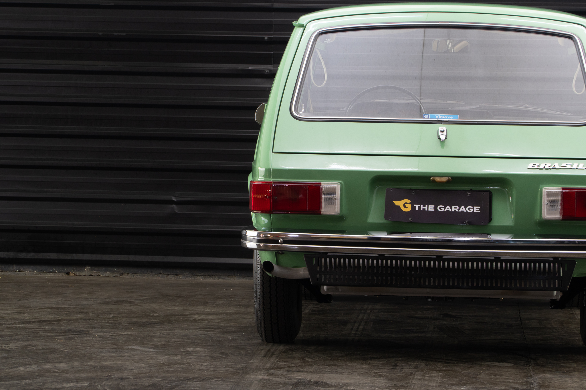 1977 Volkswagen brasilia verde a venda for sale the garage