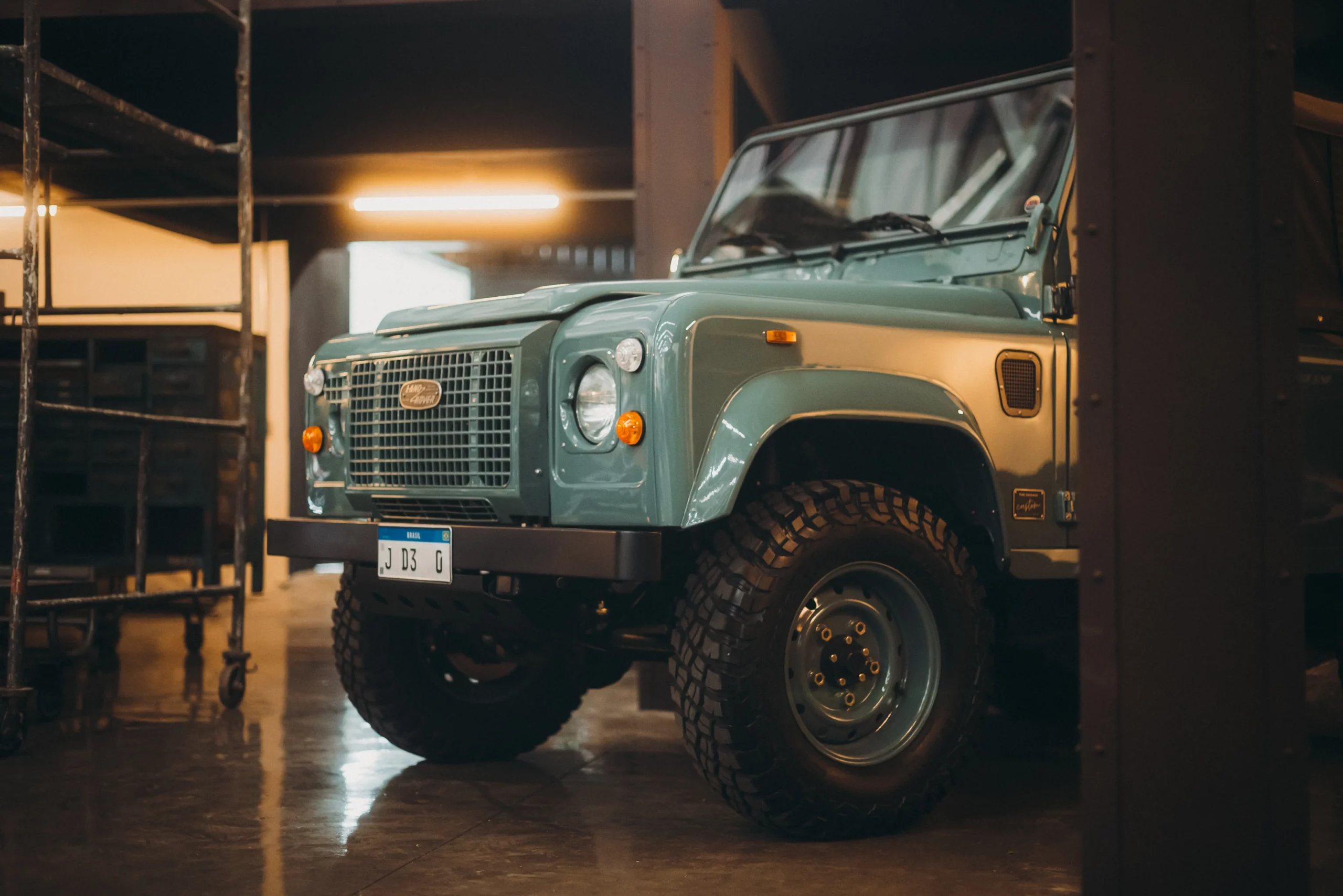 land rover custom the garage