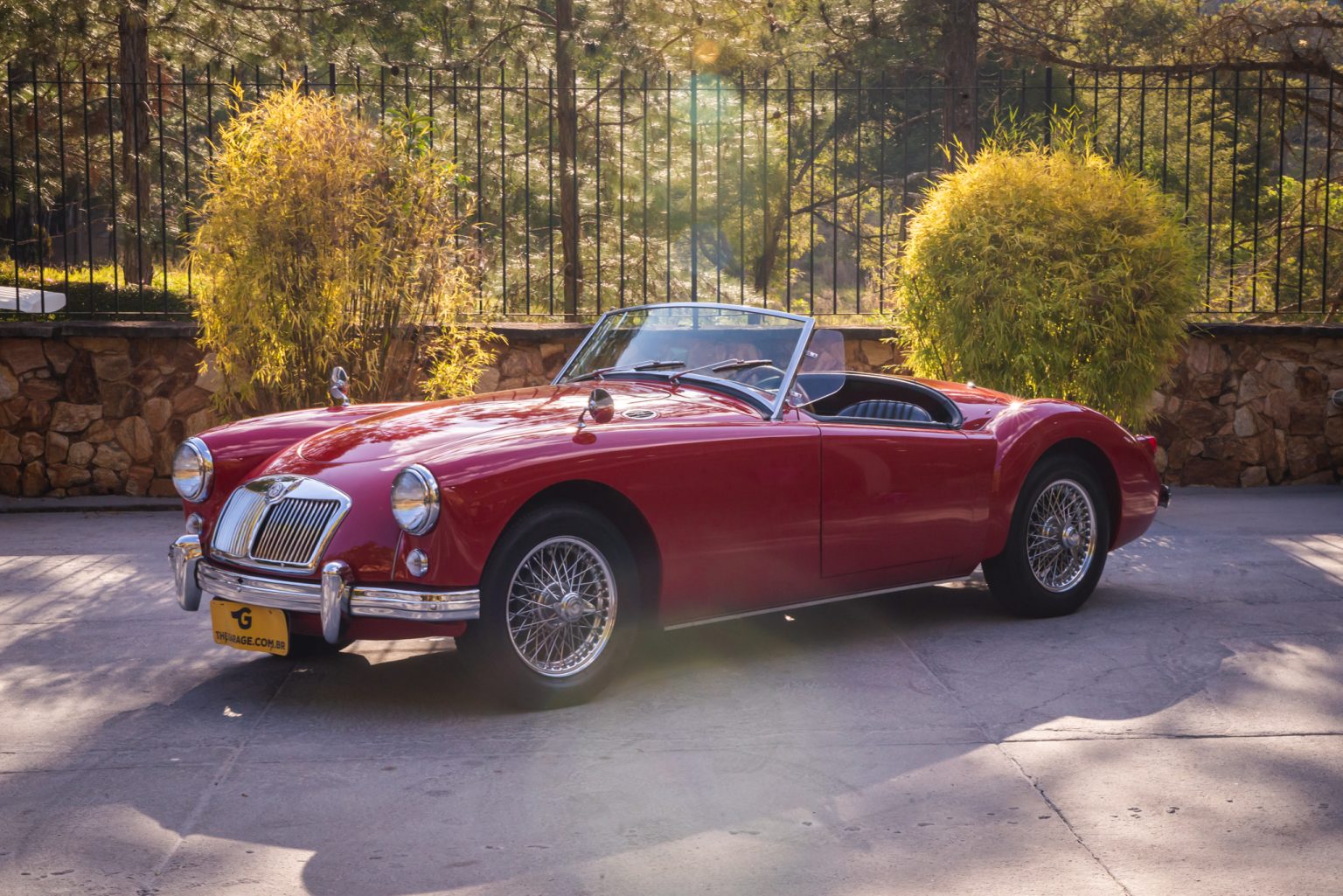1959 MG Roadster a venda the garage