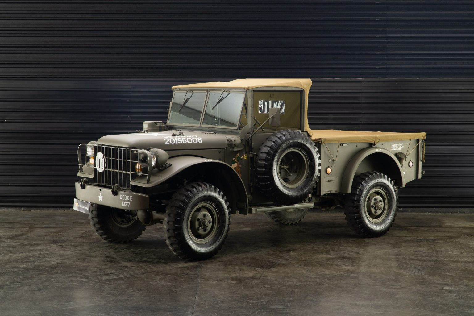 1962 Dodge M37 4X4 a venda the garage for sale