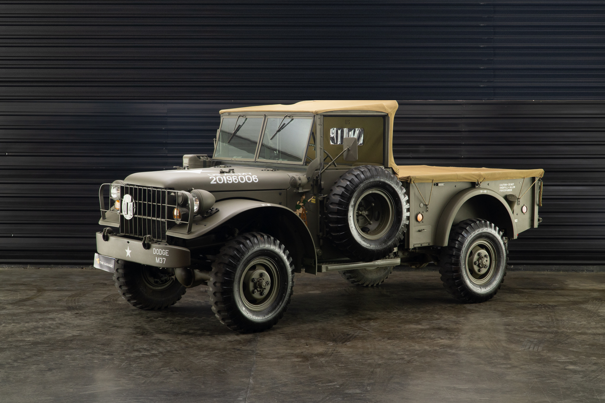 1962 Dodge M37 4X4 a venda the garage for sale