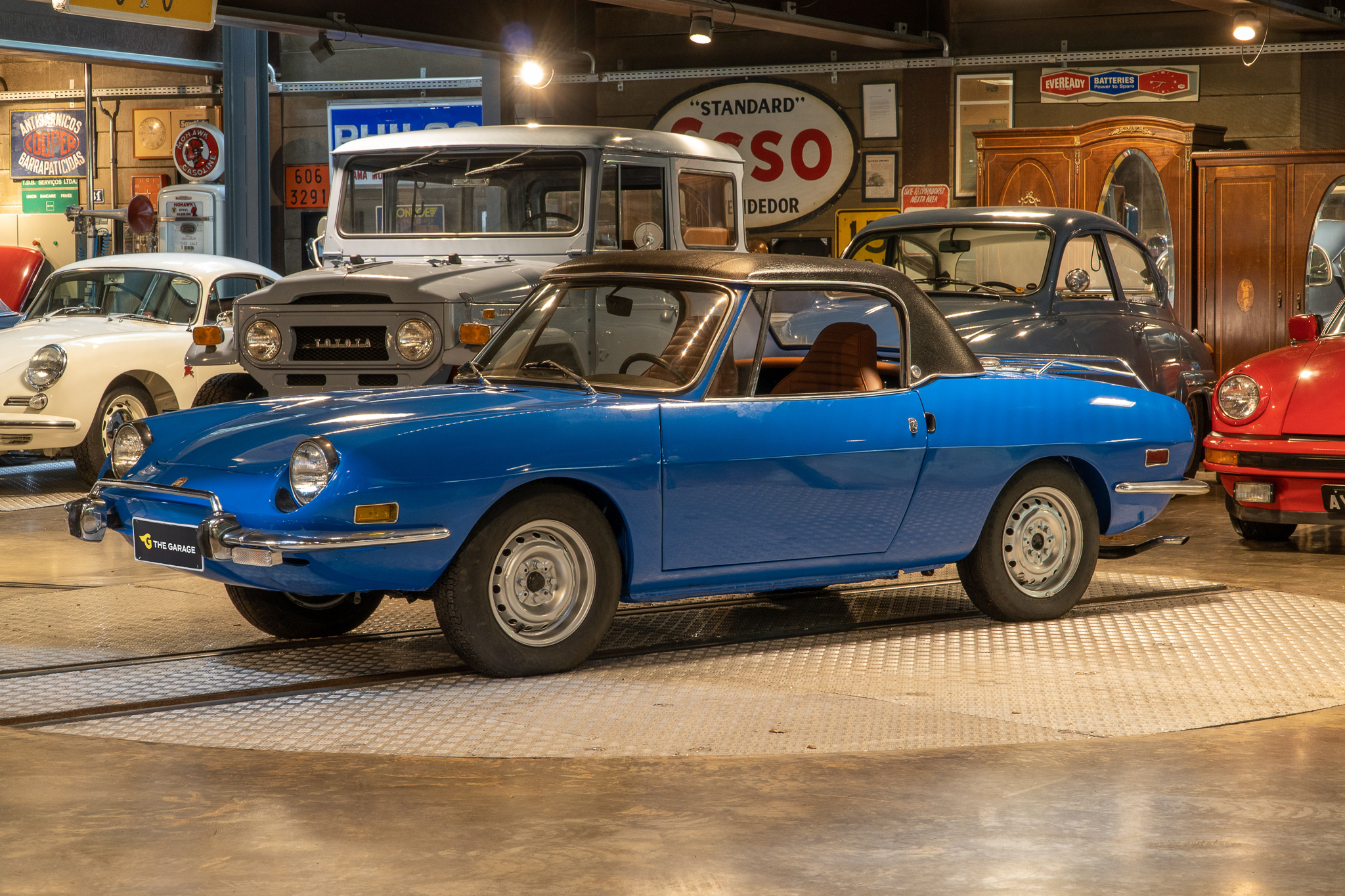 1972 Fiat 850 sport spider a venda the garage