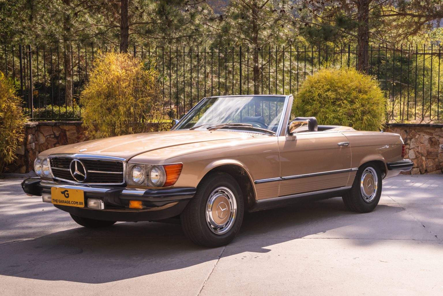 1981 Mercedes 380SL a venda the garage