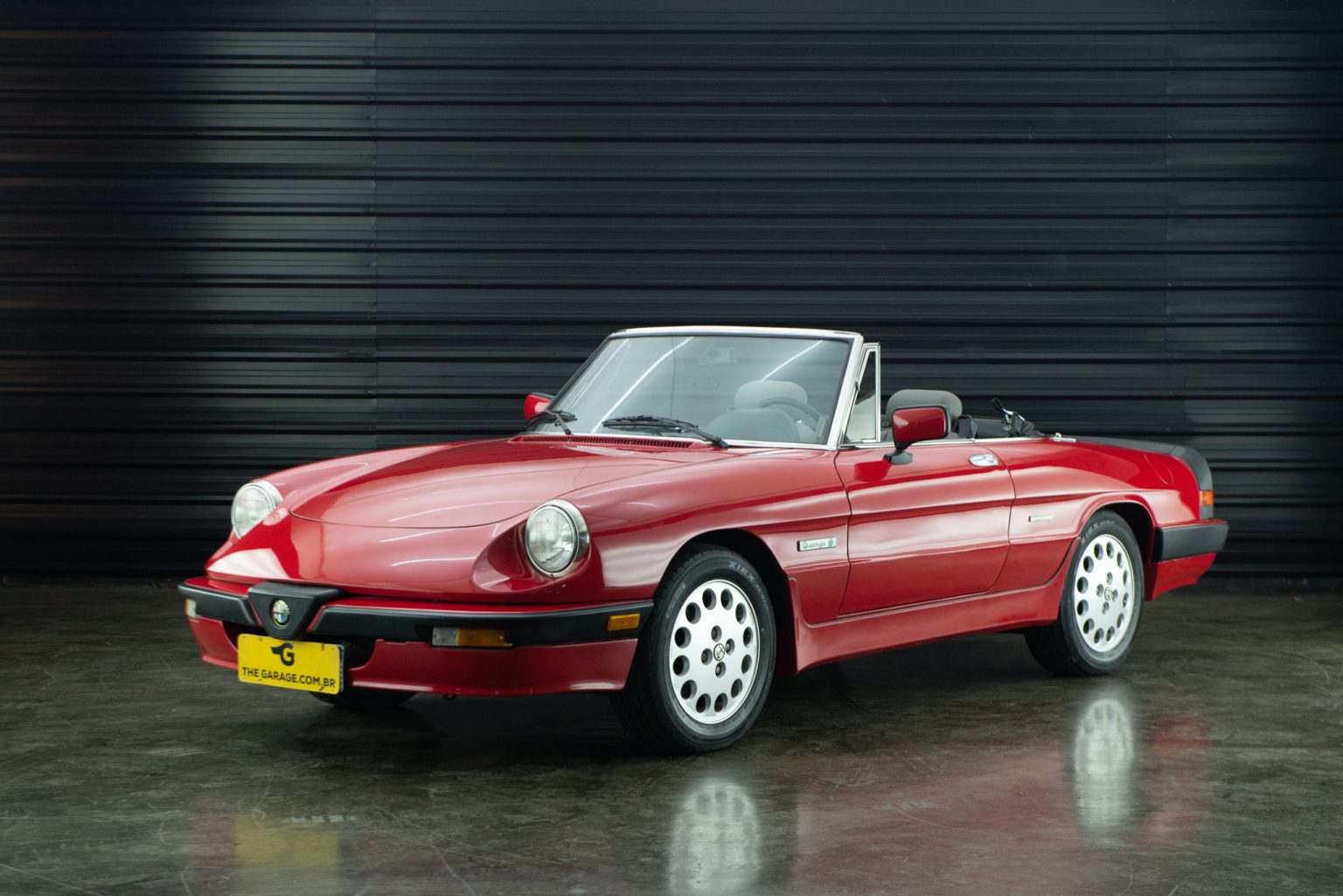 1988 alfa romeo spider quadrifoglio a venda the garage