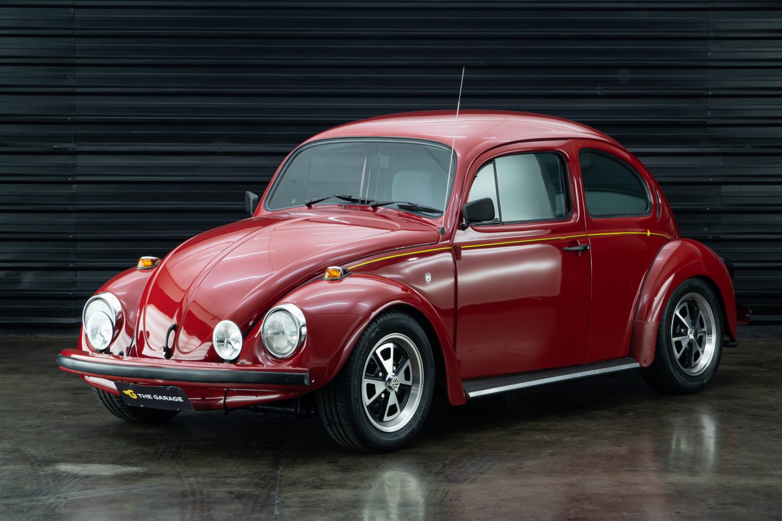 1995 VW Fusca 1600 vermelho a venda the garage