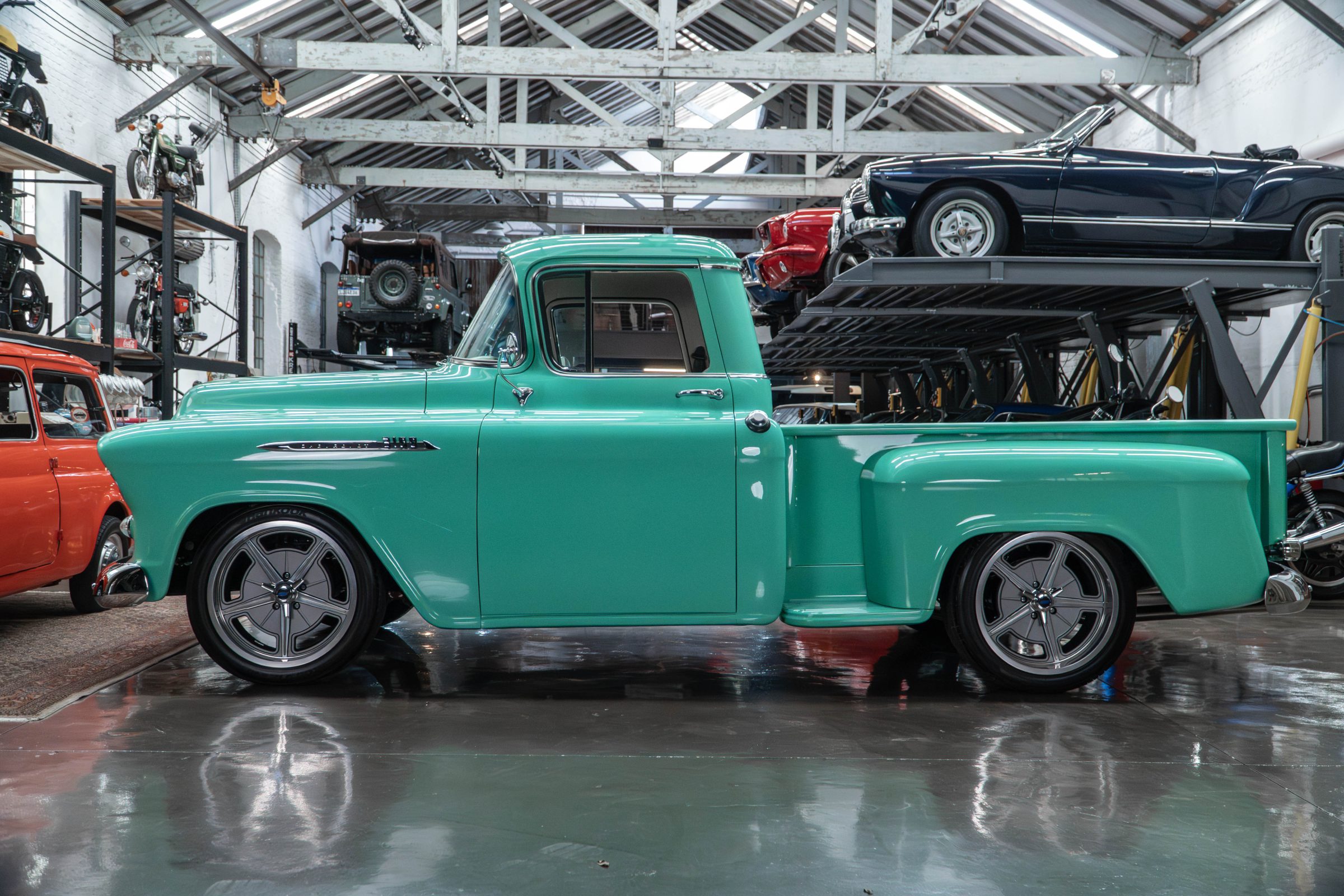 1955 Chevrolet 3100 “Marta Rocha” Venda Compra The Garage For Sale