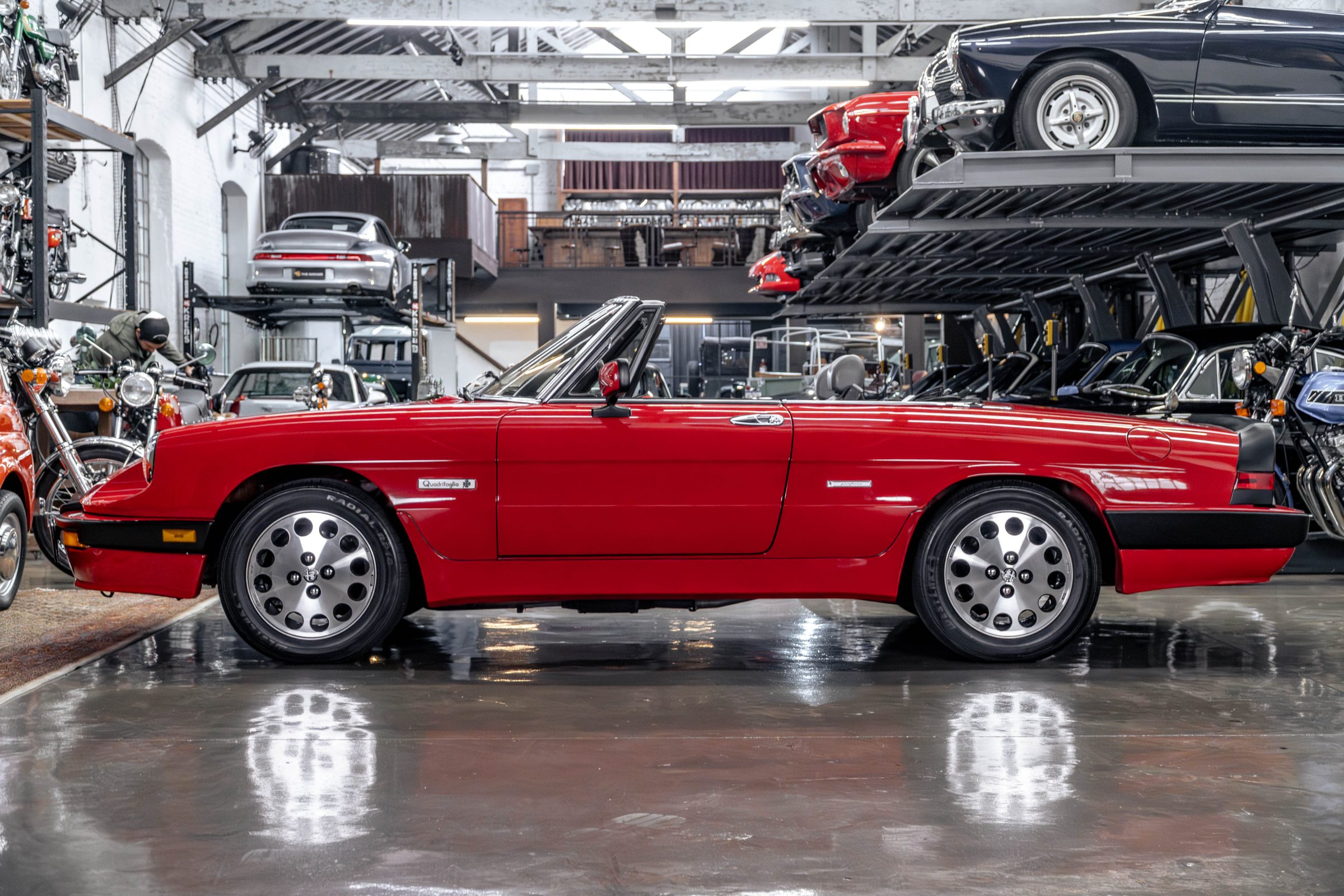 1987 Alfa Romeo Spider Quadrifoglio Venda Compra The Garage For Sale